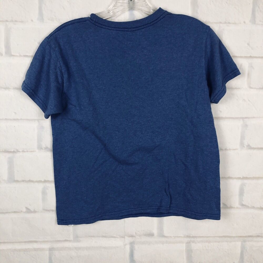 Marvel Captain America - Shield -Boy’s Sz L 10/12 Grey T-Shirt Graphic Tee - Picture 4 of 5
